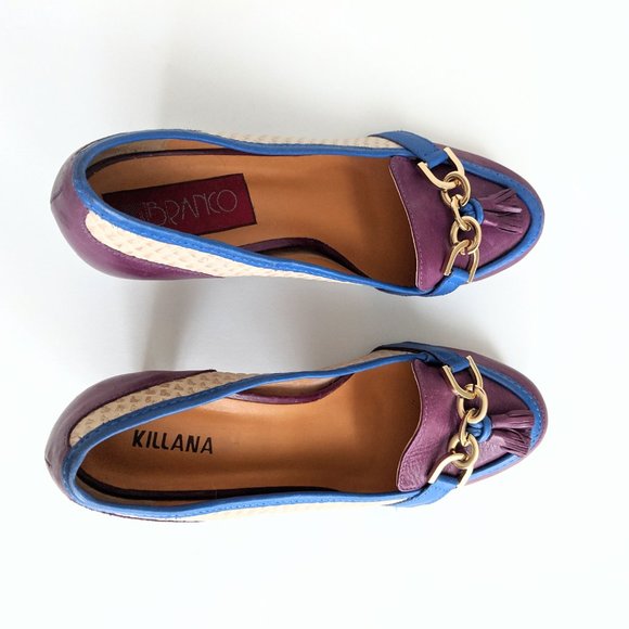 🇧🇷 Killana Heel Loafer Leather Made in Brazil - Picture 4 of 6